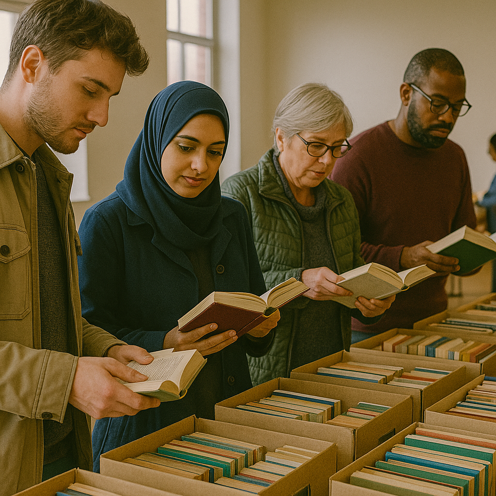 Découvrez les trésors du marché des bouquinistes et des disques vinyles !