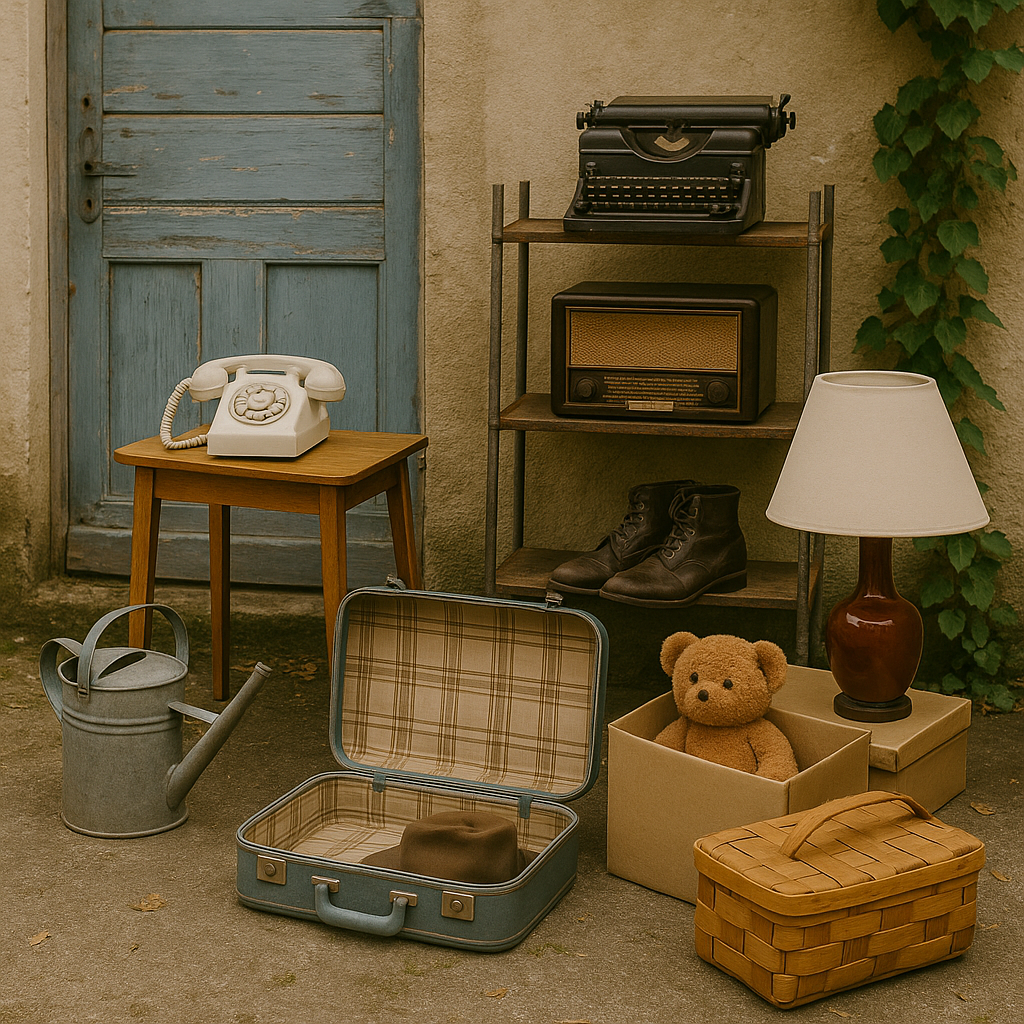 Découvrez la Brocante Extérieure de La Maison des Brocanteurs !