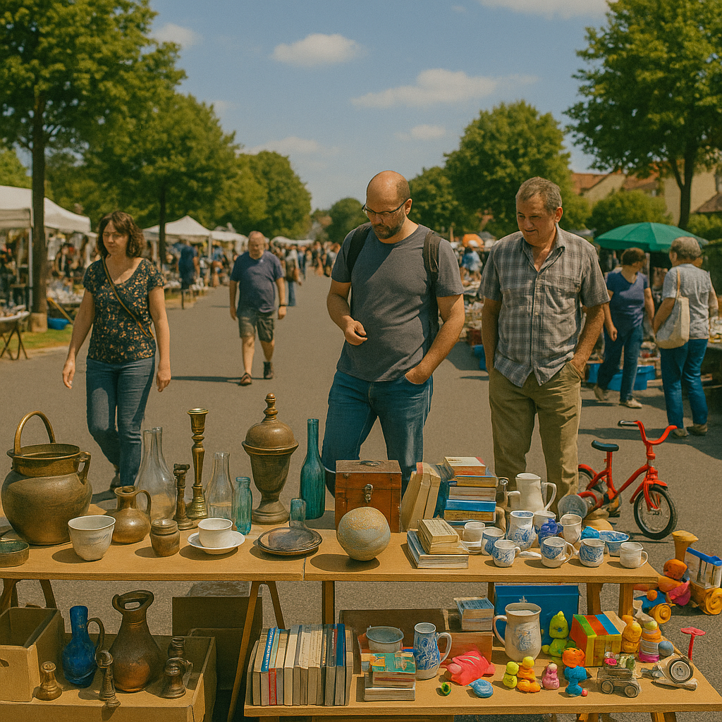 Brocante des dimanches matins à Aurec-sur-Loire